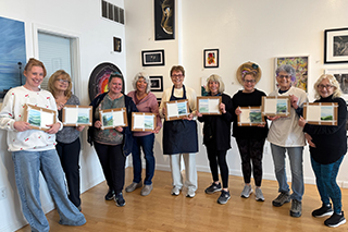 Watercolor Workshop with Emmanuelle Le Gal